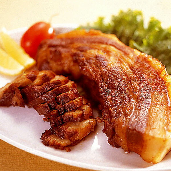 NHKおはよう日本で話題！！国産手作りチャーシューバラ肉セット〜　バラ肉255g　×5　＋　モモ肉　×1　＋　うどん×4〜のサムネイル