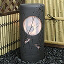 【今だけ限定10%OFFクーポン配布中】信楽焼 風の水琴洞夢 陶器照明と風鈴がコラボ 水琴窟の音色と陽炎が幻想的な空間を 水きんくつ 陶器 あんどん 和風 イン...
