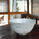 【20%OFFクーポン配布中】信楽焼 どんぶり 丼ぶり ラーメン丼 ラーメン鉢 900ml 白色 大鉢 大きい 大容量 おしゃれ 陶器 電子レンジ/食洗機対応 茶碗 国産 和食器 キッチン 雲流れ丼ぶり w399-45