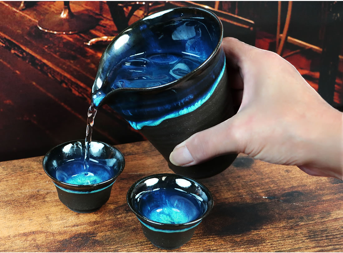 片口 陶器 ふくろう 酒器 湖鏡 傘立て 信楽焼 ワンランク上の贅沢が出来る酒器 熱燗 還暦祝い 片口 おしゃれ ワイン バー 酒用品ワンランク上の贅沢が出来る酒器 酒器セット 片口 ぐい呑み 熱燗 陶器 ギフト 贈り物 高級品 おしゃれ 信楽焼 湖鏡 Ko Syuki