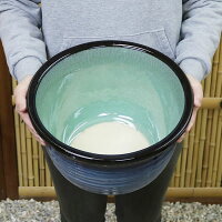 10号スイレン鉢水鉢しがらきやき