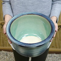 10号スイレン鉢水鉢しがらきやき