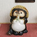 【今だけ10%OFFクーポン】信楽焼 7号散歩狸オス 信楽焼きたぬき しがらき焼タヌキ 縁起物タヌキ 陶器タヌキ たぬき置物 やきもの 焼き物 しがらきやき 狸...