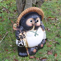 信楽焼き開運タヌキ