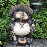 30号古信楽風福ひねり狸