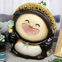 信楽焼 笑福狸(オス) 信楽焼たぬき縁起物タヌキ 陶器タヌキ たぬき置物 やきもの しがらきやき 焼き物 狸 タヌキ 信楽 たぬき ta-0115