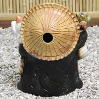 13号招き猫蛙付き狸