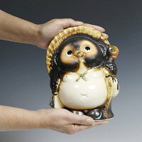 信楽焼き運が開ける開運狸