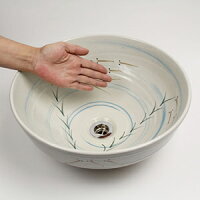 洗面ボウル,洗面ボール,おしゃれ,陶器,セット,メダカ絵,手洗い器