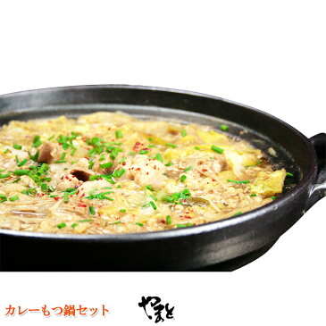 お試しカレーもつ鍋セット500g お子様にも人気の【カレー味】2〜3人前セット スタミナホルモン 全国送料無料 鍋パ ホルモン ギフト お取り寄せ 贈り物 誕生日 お祝 内祝 高級 退職祝い 2019 お歳暮 冬ギフト 博多 キャッシュレス 還元