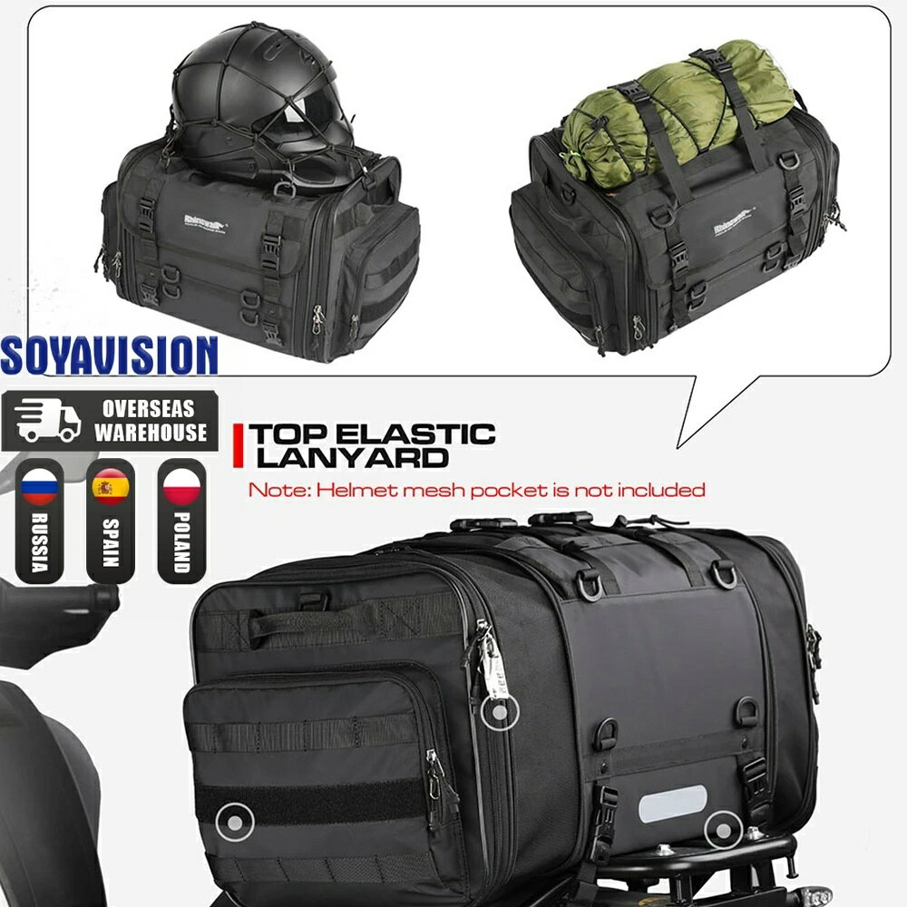 商品説明 懸念される化学物質: なし特別な機能: Large capacity Motorcycle Bags Luggage Bags商品の重量: 3モデル名: Y-MC0052銘柄: SOYAVISION起源: Cn (原点)素材: Oxford Cloth or PUアイテムタイプ: 後部座席用バッグ 商品仕様 懸念される化学物質なし特別な機能Large capacity Motorcycle Bags Luggage Bags商品の重量3モデル名Y-MC0052銘柄SOYAVISION起源Cn (原点)素材Oxford Cloth or PUアイテムタイプ後部座席用バッグ お届けまでの流れと日数ご注文をいただいてから海外倉庫で手配を開始します。お届けまでは 2〜3週間でお届け が目安です。国内に到着した商品は、1点ずつ状態を確認したうえで発送しております。天候・通関・国際輸送の事情により、目安より遅れる場合がございます。当店は製造元ではないため、輸送上の遅延についてはお約束をいたしかねますが、状況が分かり次第すみやかにご連絡いたします。お急ぎのご事情がある場合は、ご注文前に「ショップへ相談」よりお気軽にお問い合わせください。お取り付けについて海外向けに製造された製品のため、取扱説明書は同梱されておりません。お取り付けは、整備工場や専門店など作業に慣れた方へのご依頼をおすすめしております。国内の純正部品とは形状や接続部が異なることがあり、現物に合わせた調整が必要になる場合がございます。適合や車検対応の可否は、掲載中の画像と仕様欄をご確認のうえ、お客様にてご判断をお願いしております。判断に迷われる際は、事前にご相談ください。当店は輸入と販売を専門としております。恐れ入りますが、取り付け作業や加工に関するご相談はお受けしておりません。お取り付けに伴う加工費・部品代・交換費用につきましては、当店でのご負担はいたしかねます。あらかじめご了承ください。配送方法海外倉庫から届いた商品を、国内で1点ずつ確認してから発送しています。国内配送は日本郵便または佐川急便を予定しております。恐れ入りますが、配送業者のご指定は承っておりません。サイズの大きい商品は、配送会社の規定によりご自宅までお届けできない場合がございます。その際は最寄りの営業所でのお受け取りをお願いすることがございます。お届け日時のご指定は、国内発送の手配が整いましたらご案内いたします。ご返品・交換についてご注文をいただいた時点で、海外倉庫での商品確保と輸出の手続きが始まります。そのため、ご注文後のキャンセル・ご変更はお受けしておりません。ご注文前に、仕様・適合・お届け日数を十分にご確認ください。お客様のご都合によりキャンセルされる場合は、商品代金の30％を手数料として頂戴しております。その後あらためて当店をご利用いただける場合には、この手数料は申し受けません。次のご注文時に「キャンセル分あり」とお伝えください。初期不良の場合は、商品到着後7日以内にご連絡ください。交換または返金にて責任をもって対応いたします。状態の分かるお写真を添えていただけますと、手続きがスムーズです。ご購入前のご相談はいつでも承ります。お気軽に「ショップへ相談」よりお問い合わせください。ご購入前のご確認事項輸入品のため、外装や本体に細かなスレ・小傷が見られる場合がございます。実用上支障のない範囲としてお取り扱いいただけますと幸いです。仕様欄に英語表記が残っている箇所がございます。海外メーカーの記載をそのまま掲載したもので、日本国内での保証をお約束するものではございません。製品の仕様は、メーカーの都合により予告なく変更される場合がございます。通関時に検査項目が追加され、別途費用が生じる場合がございます。その際は、事前にご相談のうえで進めさせていただきます。輸入消費税が別途課税される場合がございます。お客様にご負担をお願いすることがございますので、あらかじめご了承ください。お取り付け後の車両の不具合や、ご使用に伴う事故・怪我・盗難などにつきましては、当店では責任を負いかねます。 お支払い方法 VISAMastercardJCBAMEXDiners楽天ペイ銀行振込コンビニ前払後払いApple Pay 当店の販売条件をご確認のうえ、ご購入手続きへお進みください 必須 上記の内容を確認しました ※ 購入手続きの画面で、同じ確認項目にチェックをお願いしております。 本商品は海外からのお取り寄せ品です。 お届けまで 2〜3週間でお届け を頂戴します。上記の納期・お取り付け・ご返品の各条件をご確認のうえ、 ご注文いただきますようお願い申し上げます。 並行輸入品海外お取り寄せ yutaca 楽天市場店／輸入カー＆バイクパーツ専門店　お問い合わせは楽天市場の「ショップへ相談」よりお願いいたします。