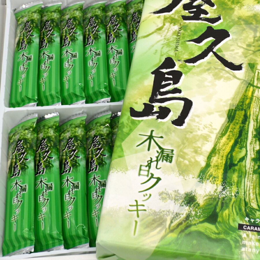 屋久島木漏れ日クッキー キャラメルチョコサンドクッキー 12枚入