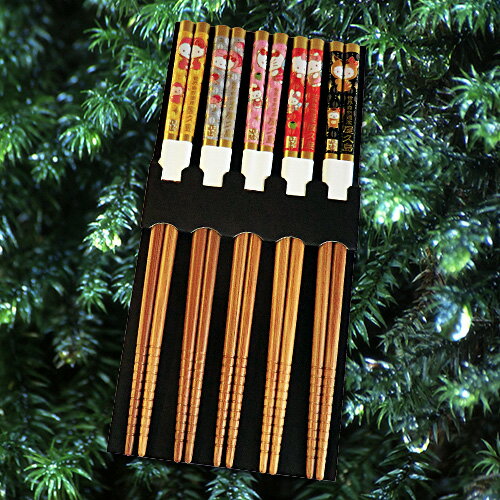 HELLO KITTY YAKUSHIMA竹箸5本セット