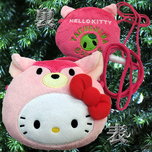 乐天商城 - HELLO KITTY YAKUSHIMAソフトポアポーチ