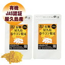 【本日エントリーでポイント19倍】有機 屋久島 春ウコン 粉末 100g 2袋 セット 【 有機JAS 屋久島産 送料無料 無農薬 有機栽培 サプリメント スーパーDEAL 】 M便 1/1