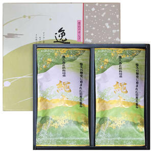 【 2025 新茶 】 有機 「 縄文 」 100g×2 箱入り 自然栽培 上煎茶 無農薬 無化学肥料 残留農薬 飛散農薬 ゼロ 屋久島のサムネイル