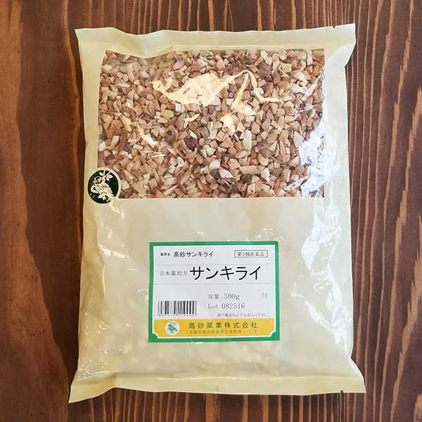 高砂薬業　山帰来（刻）　500g 漢方薬