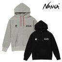 NANGA×TACOMA ナンガ×タコマフジレコード ビッグフットサーベイ プロジェクトロゴ フーディー