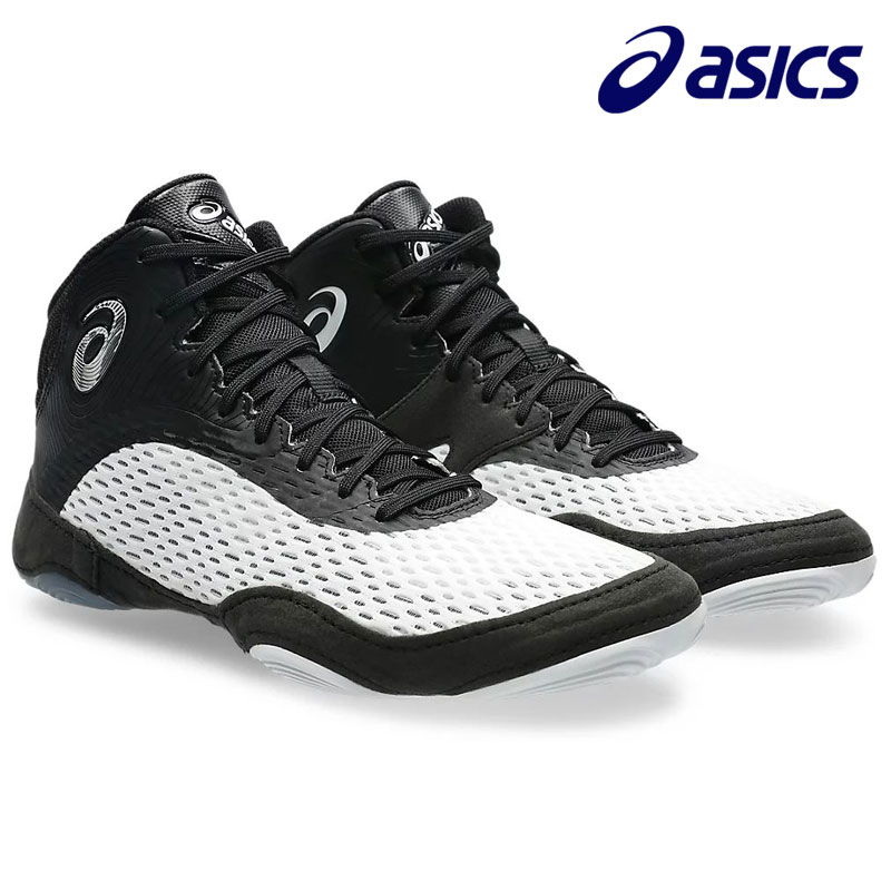 アシックス レスリングシューズ SPLIT ELITE スプリットエリート ホワイト/ブラック 1081A066-100