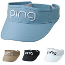 PING ピンゴルフ レディース HW-L2502 ツアーバイザー ポイント10倍