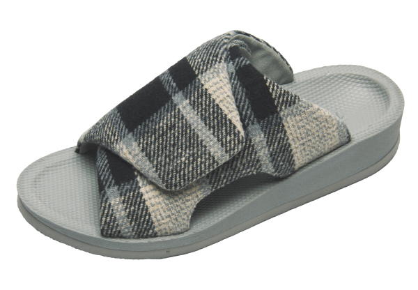 【SIDAS】【安心！日本正規商品】2025年秋冬モデル シダス ウチッパ UTIPPA 3Dサンダル 室内履き ルームシューズ 一般医療機器 チェックブラック 2025008【ウォーキングシューズ以外との同梱は出来ません】