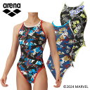 ディズニー アリーナ ジュニアトレーニング水着 トレーニングワンピース(オープンバック) AS4FWM50G 子供用 タフスーツ 長持ち ディズニー 練習用