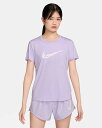 NIKE ナイキ ワン スウッシュ ウィメンズ Dri-FIT ショートスリーブ ランニングトップ