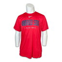 ナイキ Tシャツ NIKE ボストン・レッドソックス 野球 ベースボール 大人 ポリエステル 半袖 赤 62QBQ31H(4)
