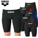 arena アリーナFINA承認モデル アクアフォースフュージョントライ ハーフスパッツ メンズ競泳水着 ハーフスパッツ