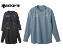 デサント 長袖バレーボールシャツ ウェア ロングTシャツ インドアスポーツ ユニセックス 男女兼用 DV4FLT01U