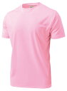 ウンドウ wundou P-330 オールスポーツ Tシャツ ドライライトTシャツ Lピンク