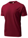 ウンドウ wundou P-330 オールスポーツ Tシャツ ドライライトTシャツ バーガンディ