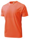 ウンドウ wundou P-330-4XL オールスポーツ Tシャツ ドライライトTシャツ 蛍光オレンジ