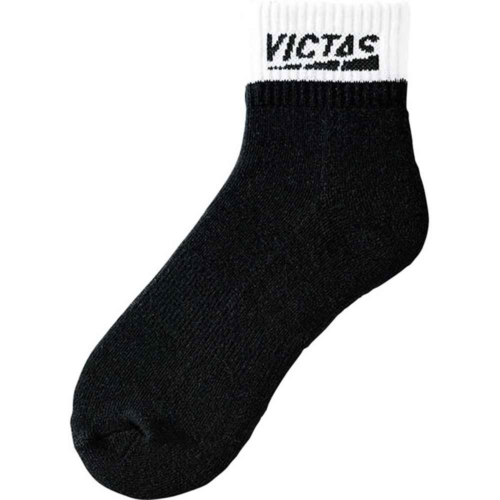 VICTAS 2TONE SHORT SOCKS BK M YTT-662102 YEjZbNX