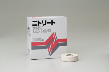 キネシオ コットンテープ 綿粘着包帯（メッシュタイプ・白色） CB-19