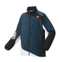 ヨネックス YONEX 70087 テニス・バドミントン ウエア(ユニ) ユニ裏地付ウィンドウォーマーシャツ ダークガン