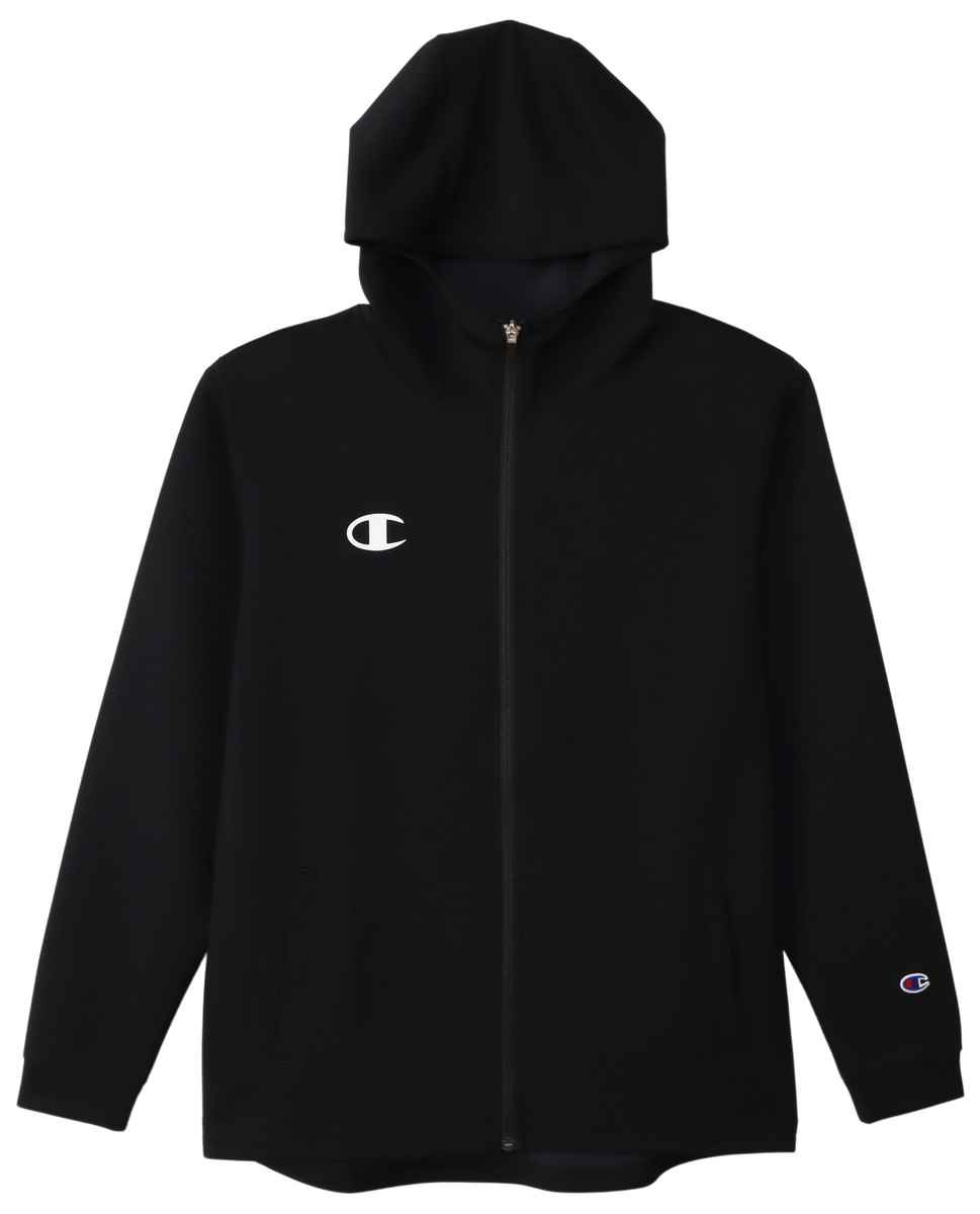 `sI CHAMPION C3-VS110 ATHLETIC WEAR HOODED SWEAT SHI ZIP HOODED SWEATSHIRT ubN