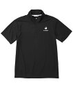 ルコック le coq sportif QMMTJA31Z マルチトレ-ニング トップス単品(シャツ短) エコペットハーフジップシャツ ブラック