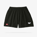 バタフライ BUTTERFLY 51900 卓球 ウェア(メンズ・ユニ) ファルサルト・パンツ/ユニセックス ブラック