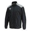 アンブロ umbro UBA4024 サッカー トップス ウインドジャケット ブラック×シルバー