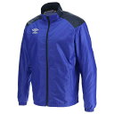 アンブロ umbro UBA4024 サッカー トップス ウインドジャケット ブルー×ネイビー