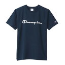 チャンピオン CHAMPION C3-X358 CASUAL WEAR HALF SLEEVE T-SH SHORT SLEEVE POC ネイビー