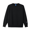 チャンピオン CHAMPION C3-XS060 ATHLETIC WEAR SWEAT SHIRTS CREW NECK SWEATS ブラック