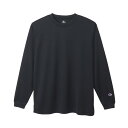 チャンピオン CHAMPION C3-XS491 ATHLETIC WEAR LONG SLEEVE T-SH LONG SLEEVE T-SH ブラック