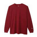 チャンピオン CHAMPION C3-XS491 ATHLETIC WEAR LONG SLEEVE T-SH LONG SLEEVE T-SH マルーン