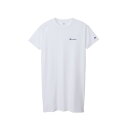 チャンピオン CHAMPION CW-X339 CASUAL WEAR HALF SLEEVE T-SH ONEPIECE DRESS ホワイト