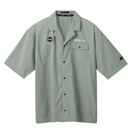 デサント DESCENTE ナイロンスパンライク オープンカラーシャツ DMMXJA62 マルチトレ-ニング トップス単品 シャツ短 デサント DESCENTE ナイロンスパンライク オープンカラーシャツ DMMXJA62 マルチトレ-ニング トップス単品 シャツ短