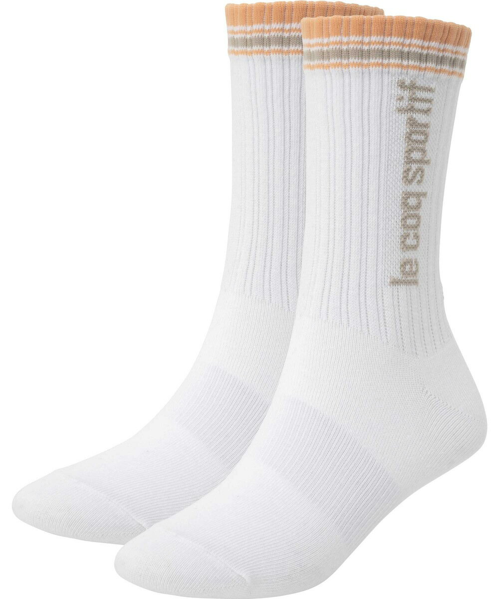 ルコック le coq sportif 2Pミドルソックス(抗菌防臭) QMAXJB12 マルチトレ-ニング ソックス