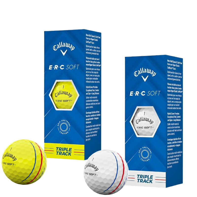 楽天市場】キャロウェイ ボール soft erc（総個数3個入り