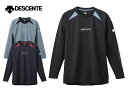 デサント 長袖バレーボールシャツ ウェア ロングTシャツ インドアスポーツ ユニセックス 男女兼用 DV4FLT02U